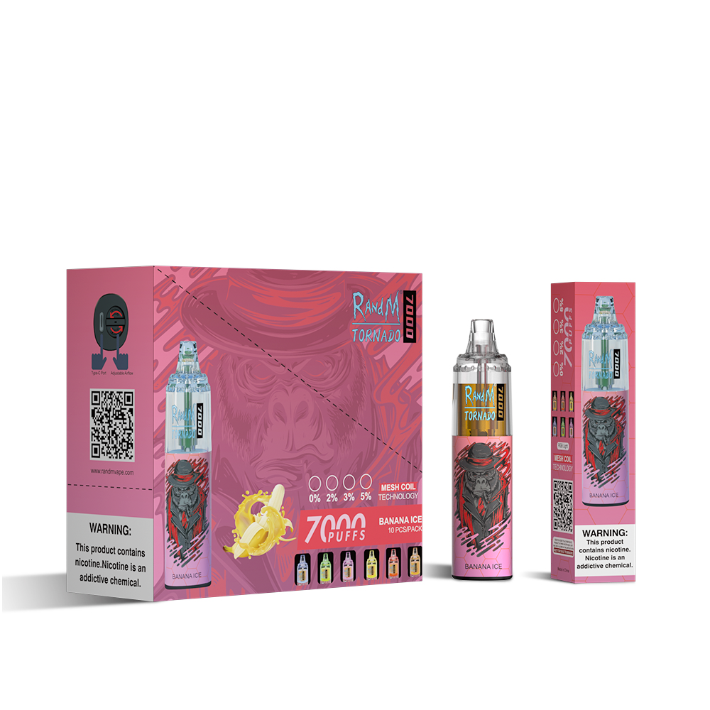 RAndM Tornado 7000 Puffs Vape Jetable (Boîte de 10)