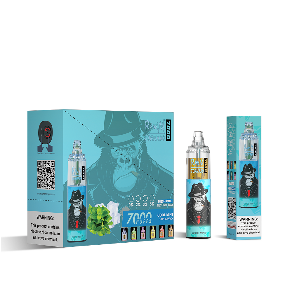 RAndM Tornado 7000 Puffs Vape Jetable (Boîte de 10)