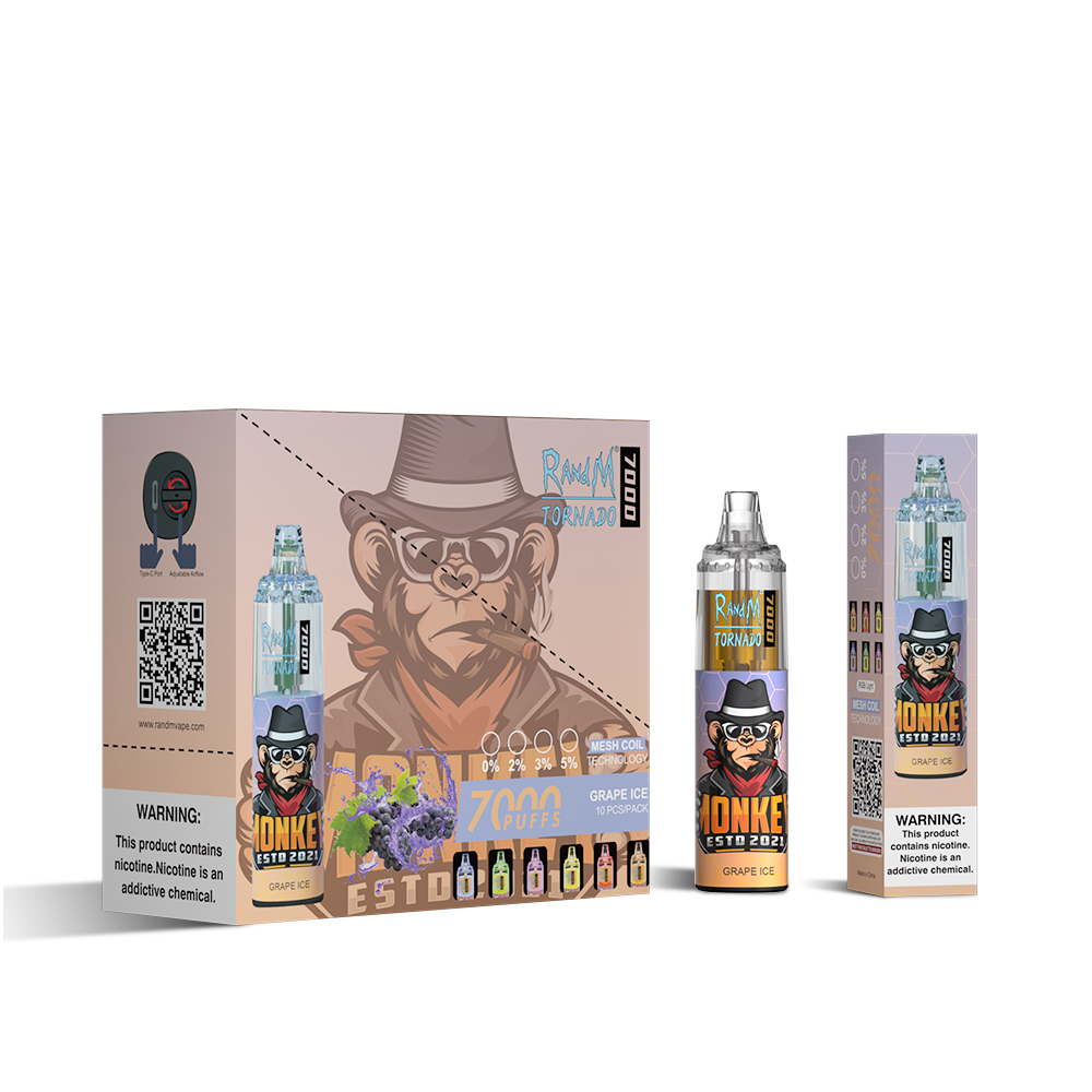 RAndM Tornado 7000 Puffs Vape Jetable (Boîte de 10)