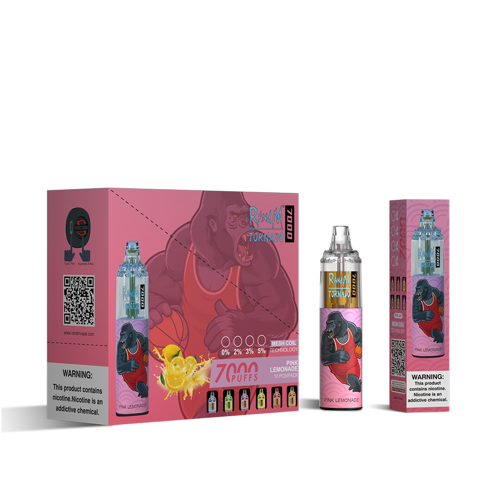 RAndM Tornado 7000 Puffs Vape Jetable (Boîte de 10)