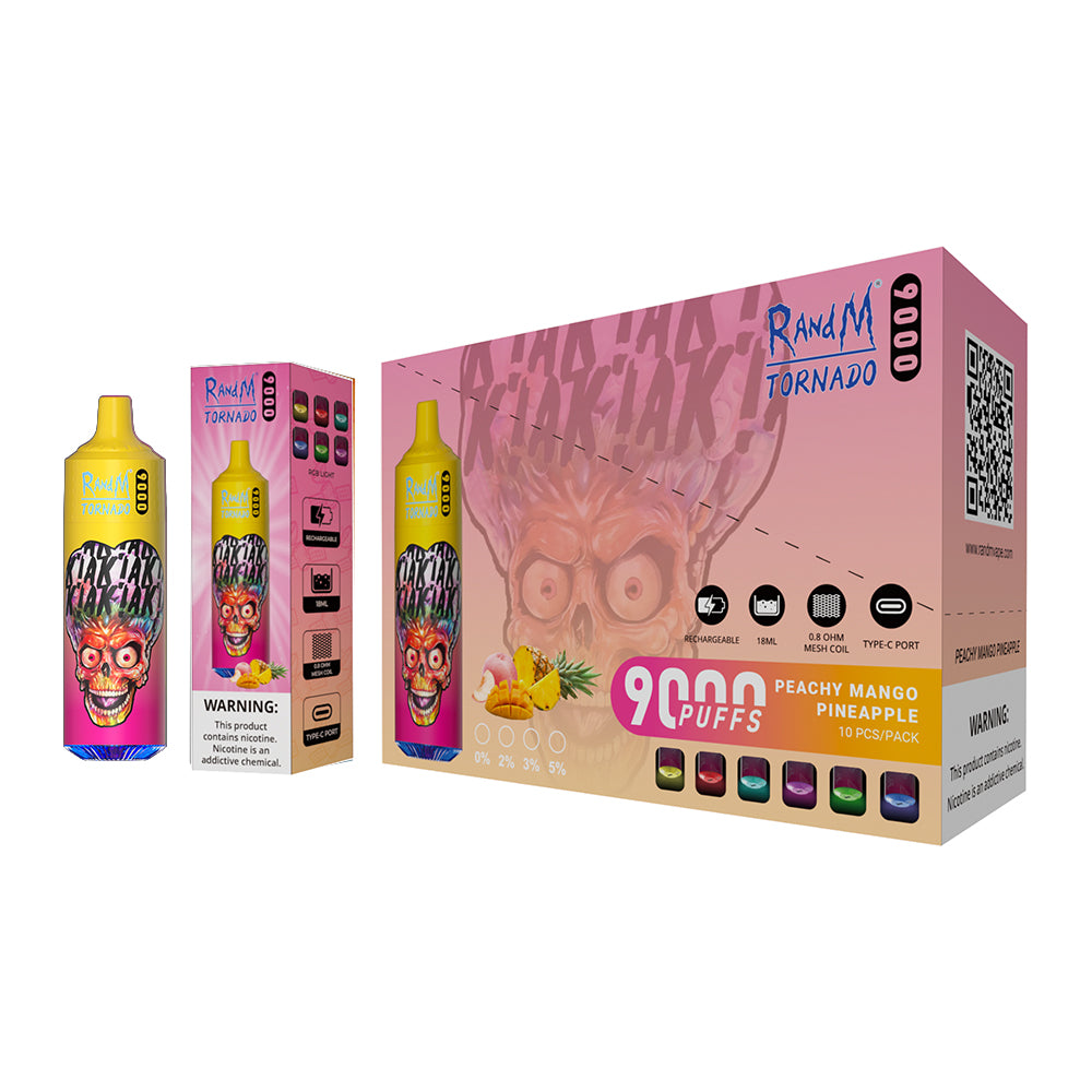 RAndM Tornado 9000 Puffs | 56+ Gout | 10.29 Prix RAndM Tornado 9000 Puffs | 56+ Gout | 10.29 Prix