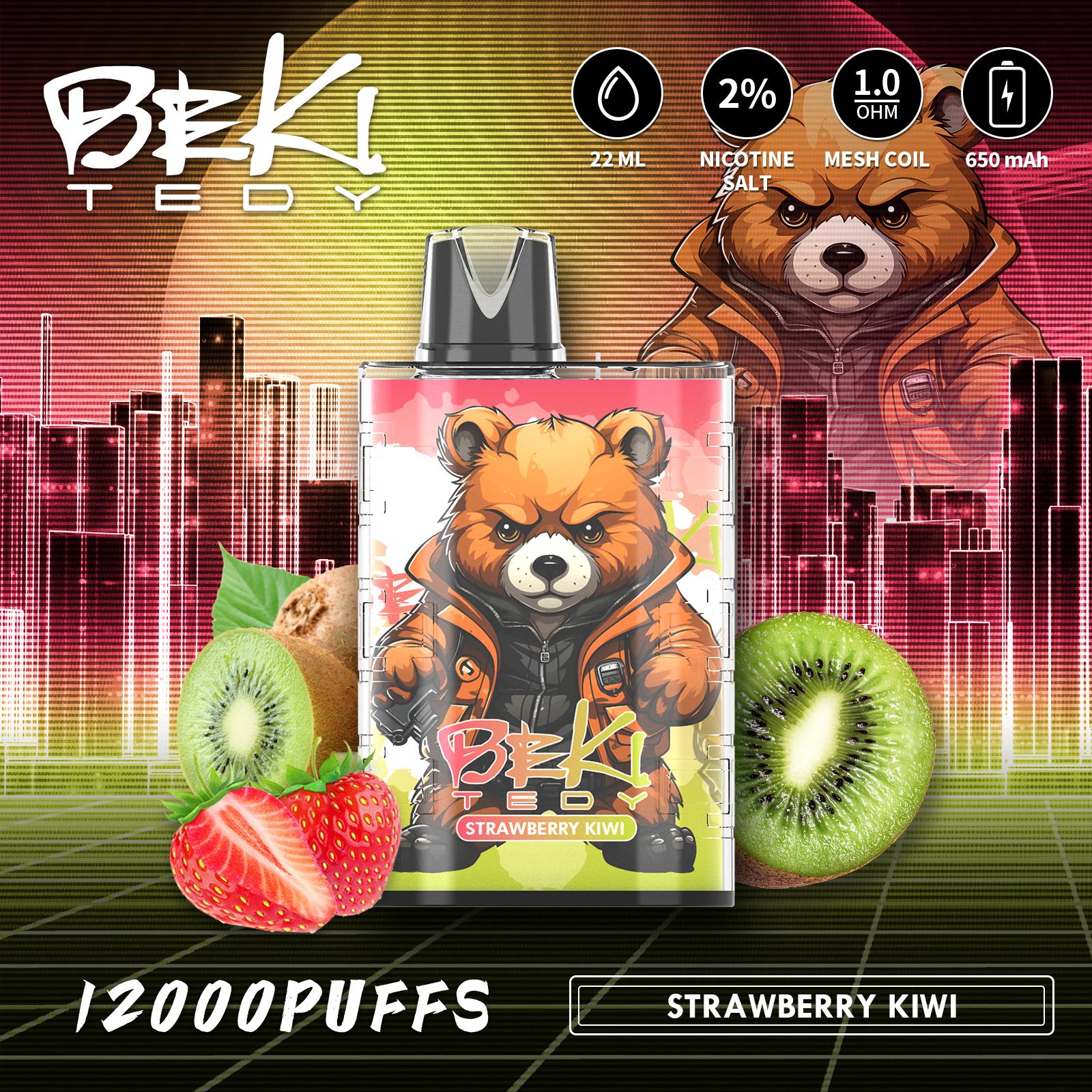 Beki Tedy 12000 Puffs Vape Jetable (Boîte de 10)