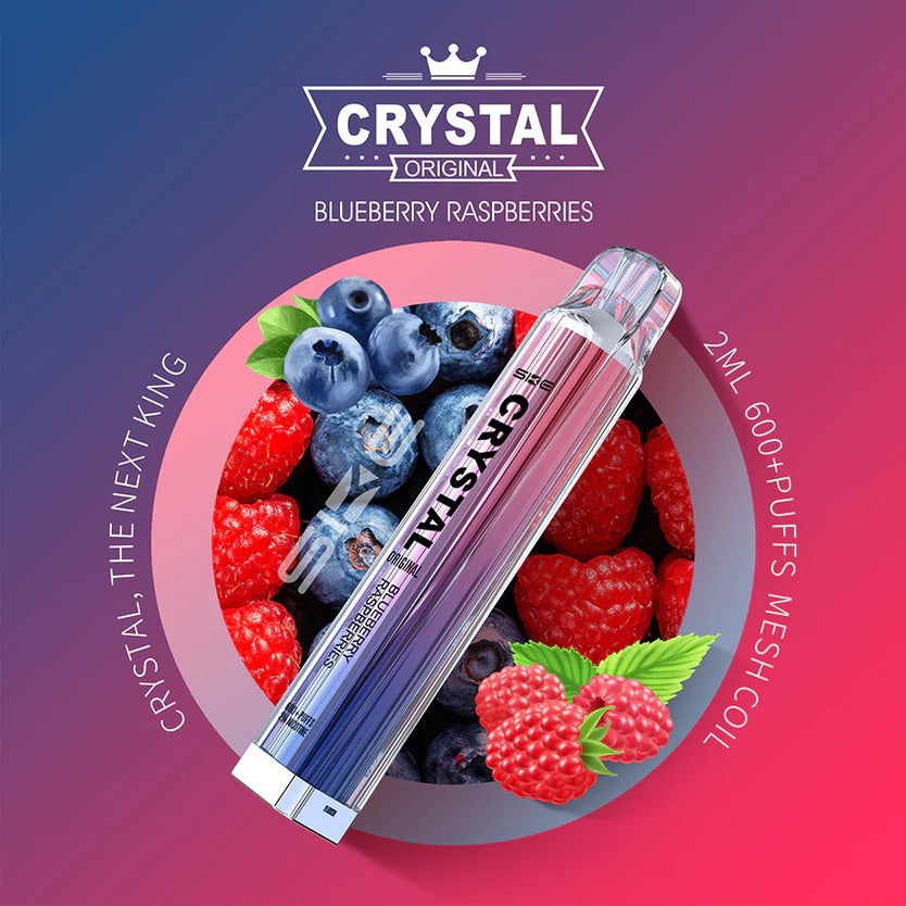 SKE Crystal Bar 600 Puffs Vape Jetable (Boîte de 10)