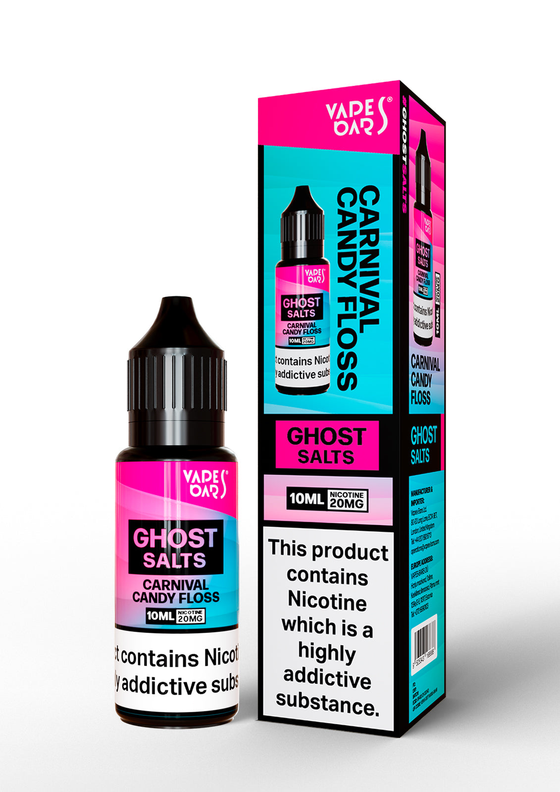 Ghost Nic Salts (Boîte de 10)