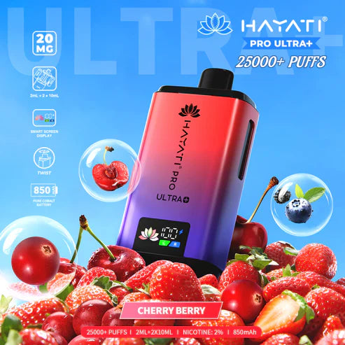 Hayati Pro Ultra Plus 25000 Puffs Disposable Vape