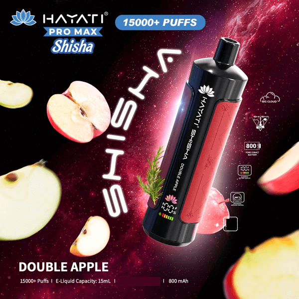 Hayati Puff Shisha 15k Vape Jetable