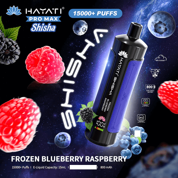 Hayati Puff Shisha 15k Vape Jetable