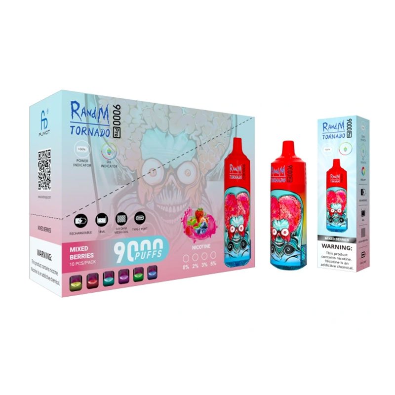 Randm Tornado 9000 Pro Puffs Vape Jetable 