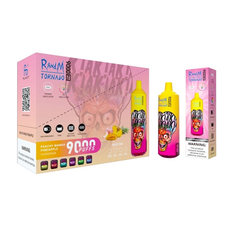 Randm Tornado 9000 Pro Puffs Vape Jetable 