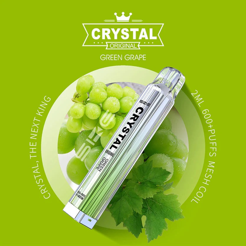 SKE Crystal Bar 600 Puffs Vape Jetable (Boîte de 10)