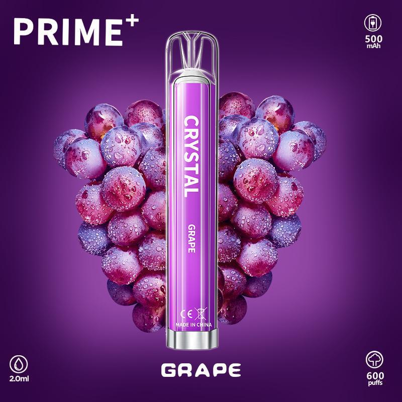 Prime Plus 600 Puffs Vape Jetable (Boîte de 10)