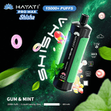 Hayati Puff Shisha 15k Vape Jetable