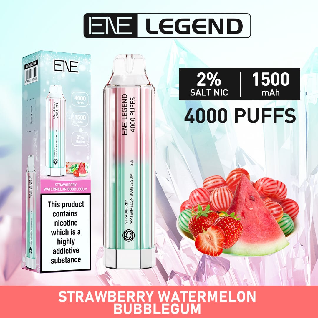 Elux ENE Legend 4000 Puffs Vape Jetable (Boîte de 10)