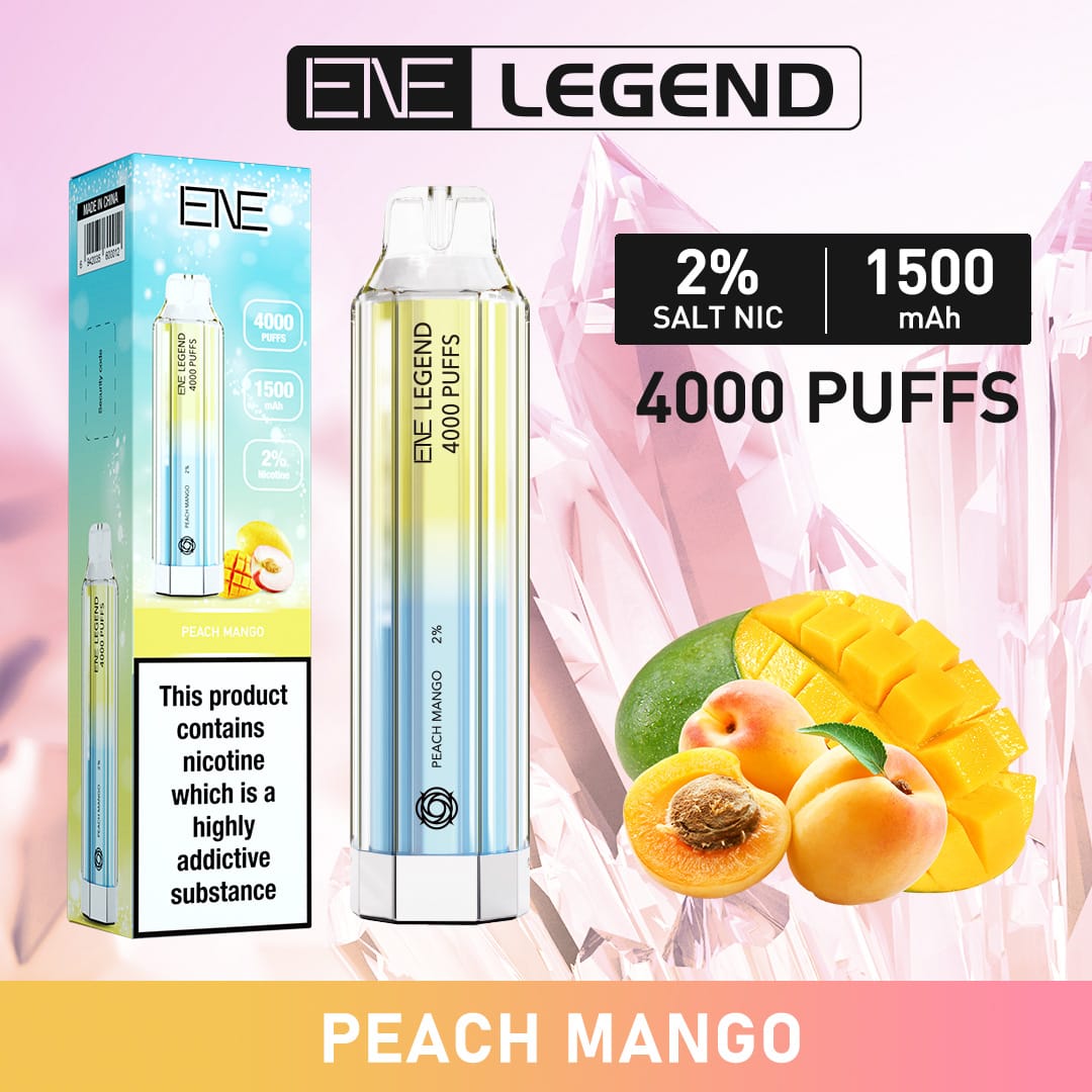 Elux ENE Legend 4000 Puffs Vape Jetable (Boîte de 10)