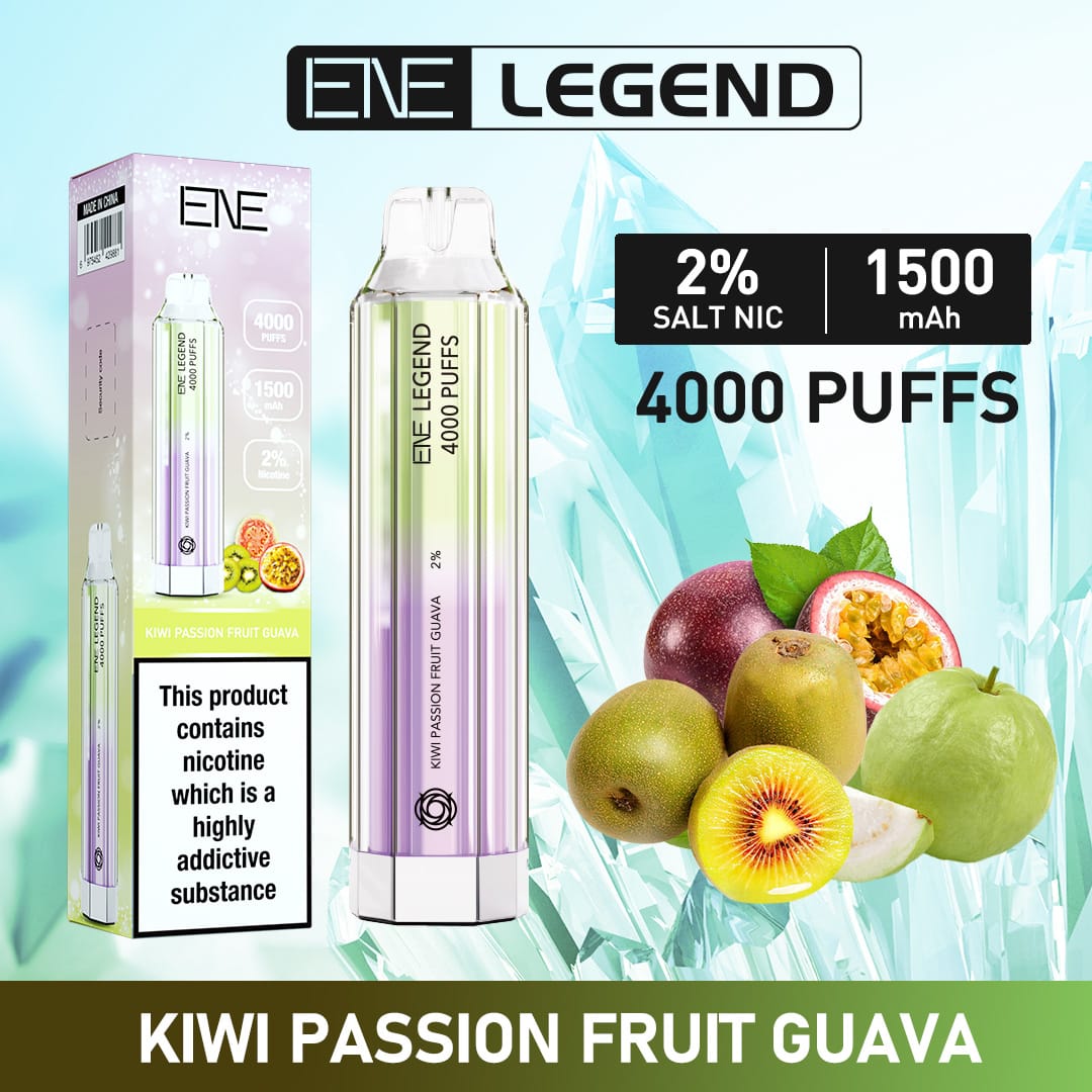 Elux ENE Legend 4000 Puffs Vape Jetable (Boîte de 10)