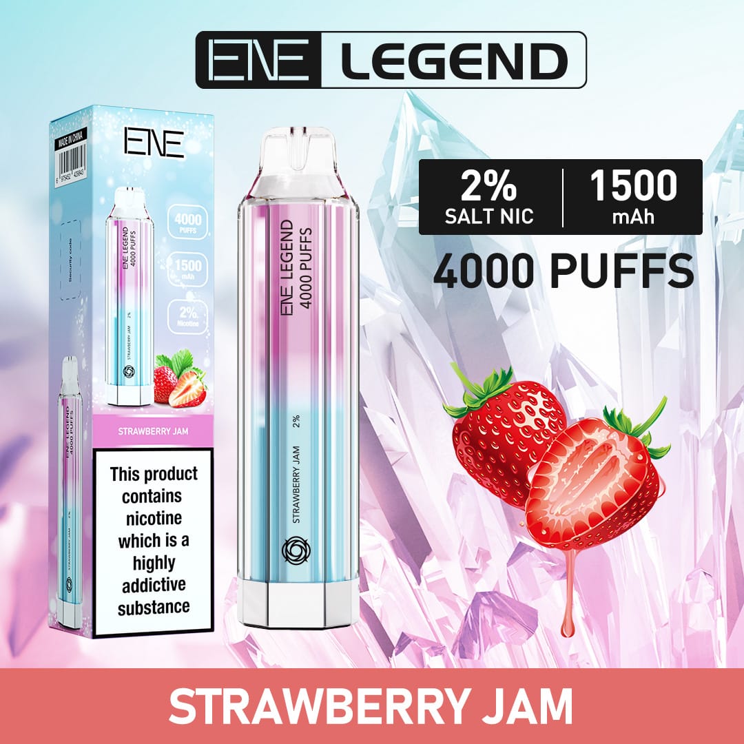 Elux ENE Legend 4000 Puffs Vape Jetable (Boîte de 10)