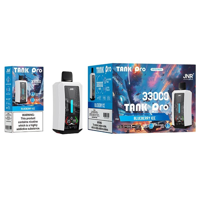 JNR Tank Pro 33000 Puffs Disposable Vape (Box of 10)