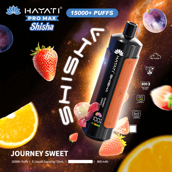 Hayati Puff Shisha 15k Vape Jetable