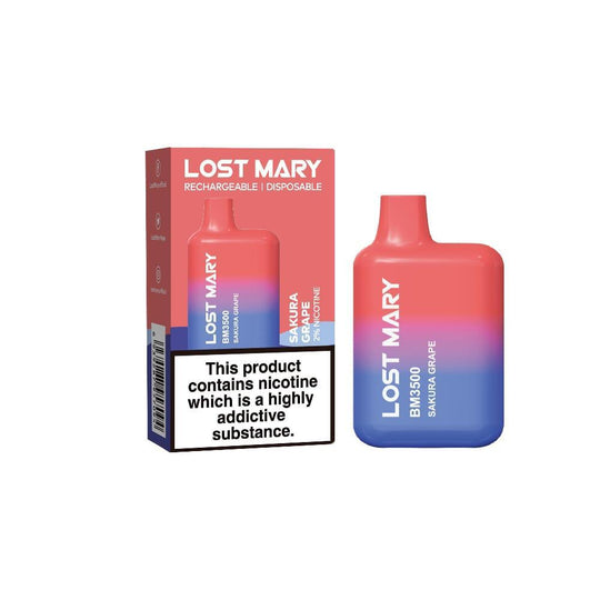 Lost Mary 3500 Puffs Vape Jetable (Boîte de 10)