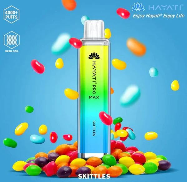 Hayati Pro Max 4000 Puffs Vape Jetable (Boîte de 10)