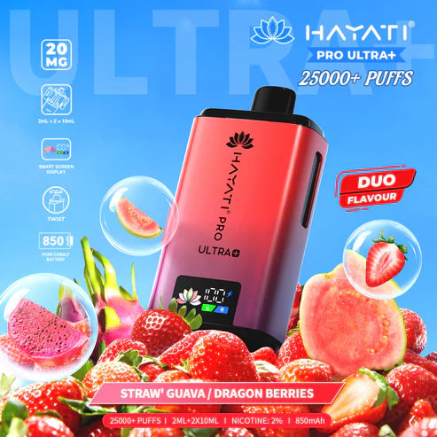 Hayati Pro Ultra Plus 25000 Puffs Disposable Vape