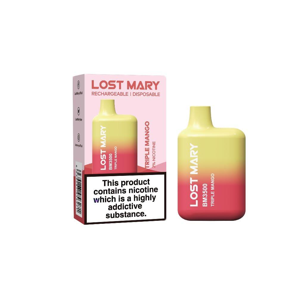 Lost Mary 3500 Puffs Vape Jetable (Boîte de 10)