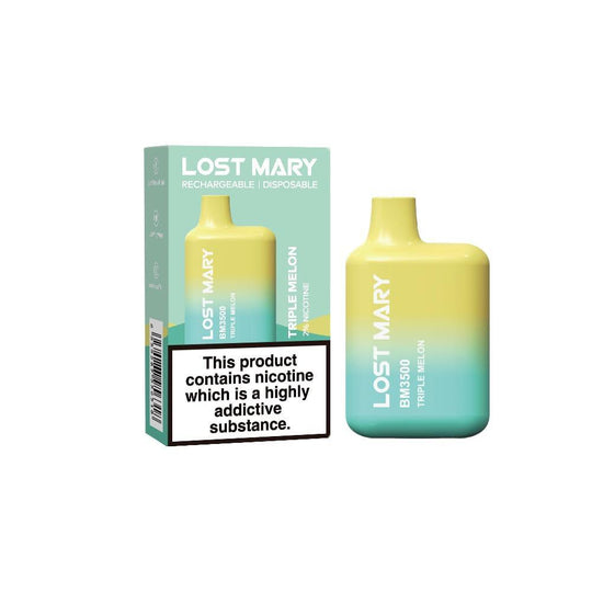 Lost Mary 3500 Puffs Vape Jetable (Boîte de 10)