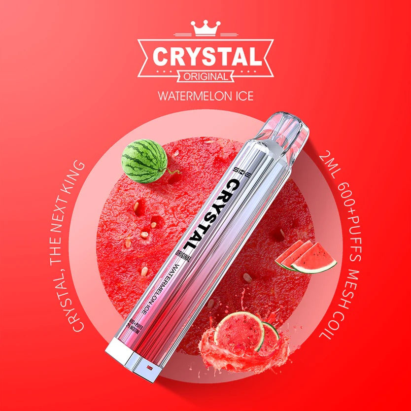 SKE Crystal Bar 600 Puffs Vape Jetable (Boîte de 10)