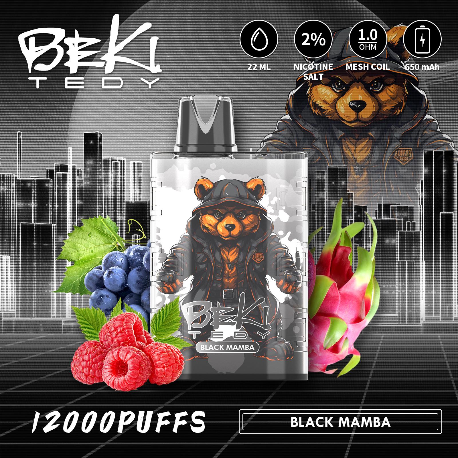 Beki Tedy 12000 Puffs Vape Jetable 