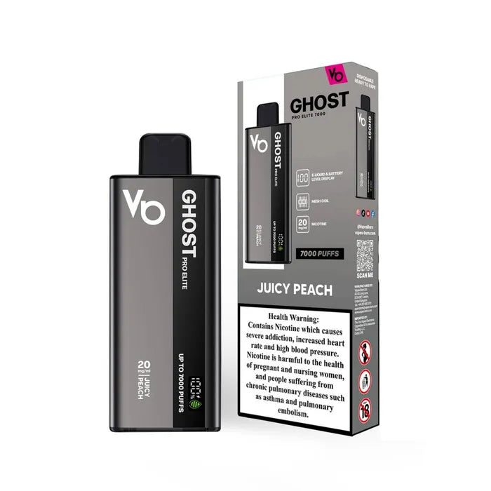 Ghost Pro Elite 7000 Puffs Vape Jetable (Boîte de 10)