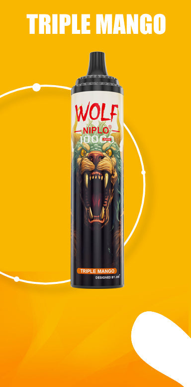 JNR Wolf Niplo 10000 Puffs Vape Jetable (Boîte de 10)