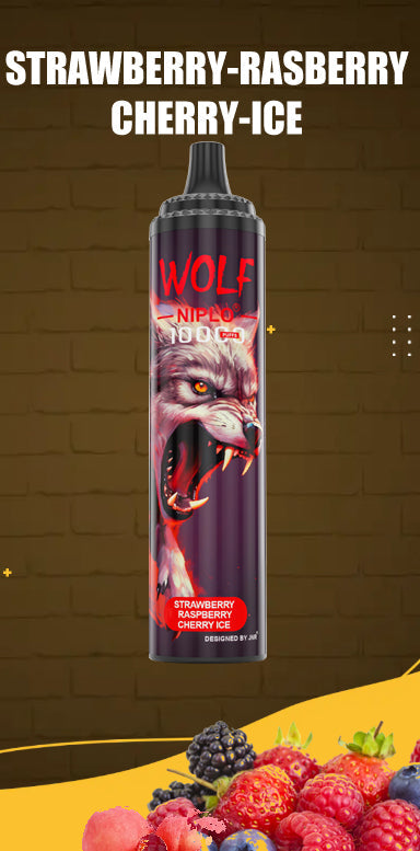 JNR Wolf Niplo 10000 Puffs Vape Jetable (Boîte de 10)