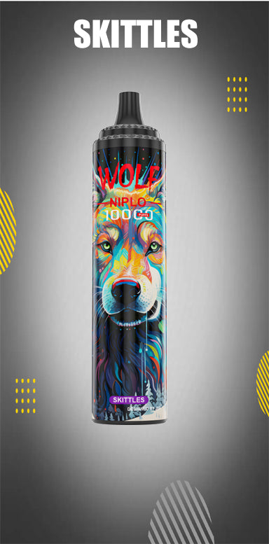 JNR Wolf Niplo 10000 Puffs Vape Jetable (Boîte de 10)