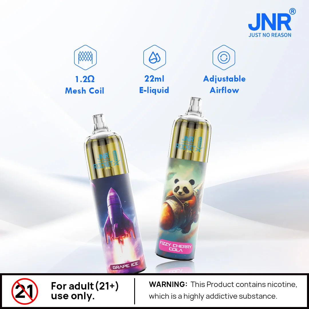 JNR Rocket X 12400 Puffs Vape Jetable (Boîte de 10)