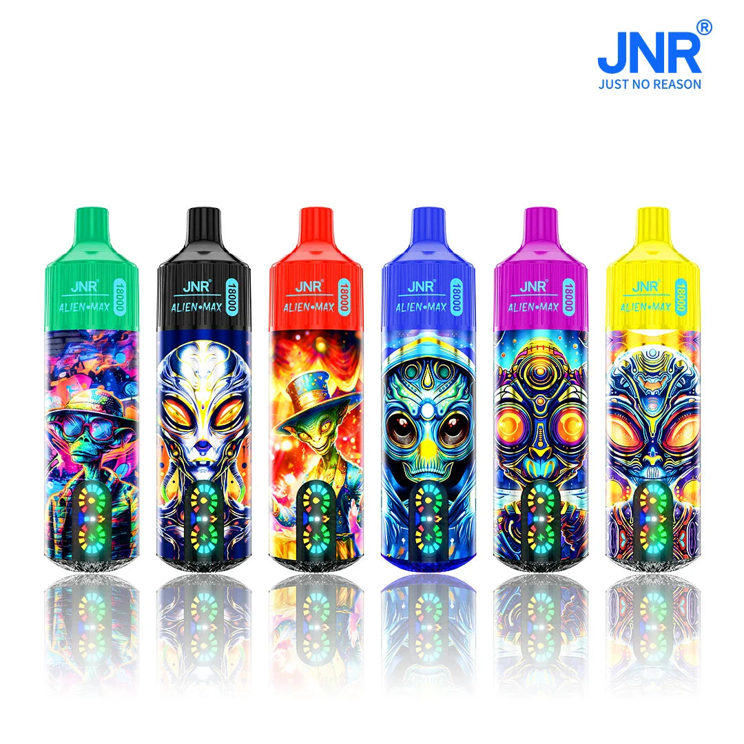 JNR Alien Max 18000 Puffs Vape Jetable (Boîte de 10)