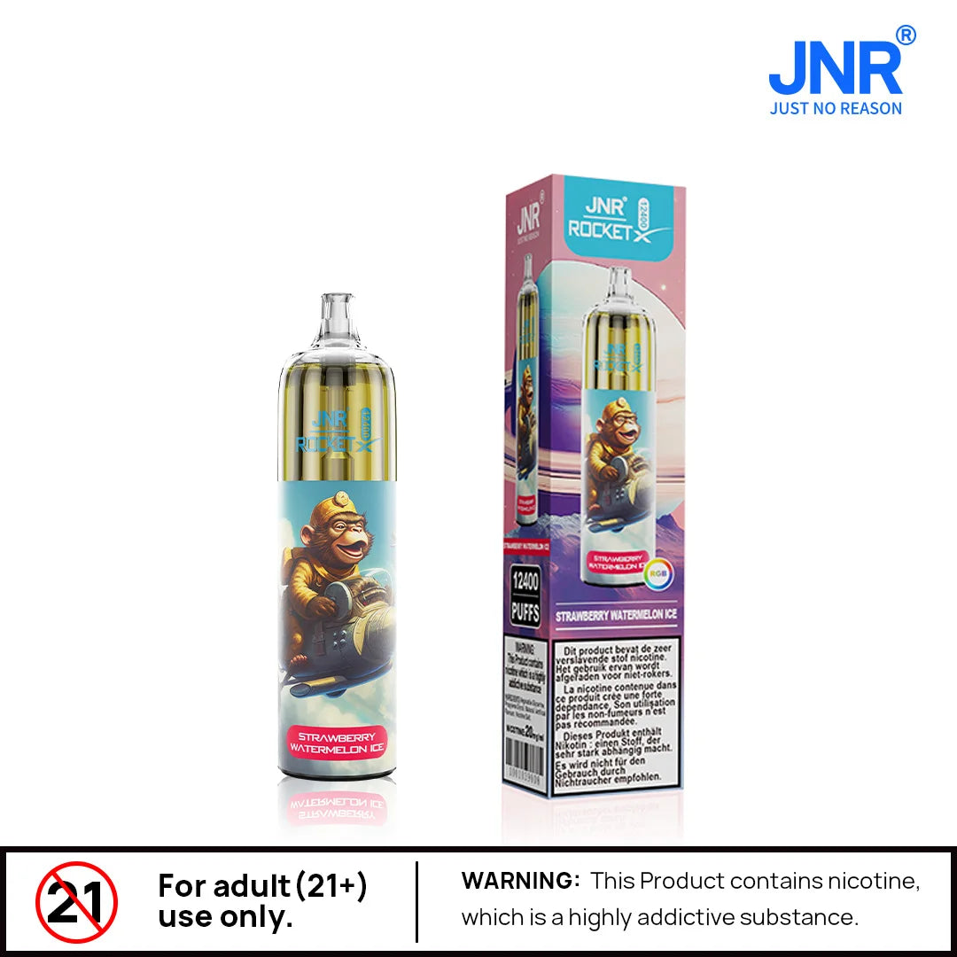 JNR Rocket X 12400 Puffs Vape Jetable (Boîte de 10)