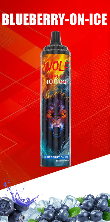 JNR Wolf Niplo 10000 Puffs Vape Jetable (Boîte de 10)