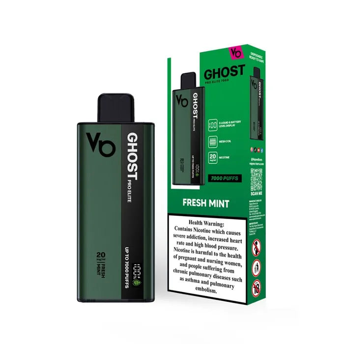 Ghost Pro Elite 7000 Puffs Vape Jetable (Boîte de 10)