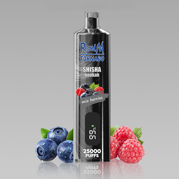 Rendm Shisha 25000 Puffs Vape Jetable (Boîte de 10)