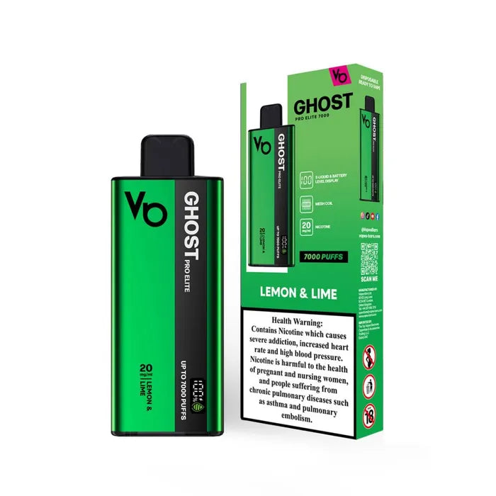 Ghost Pro Elite 7000 Puffs Vape Jetable (Boîte de 10)