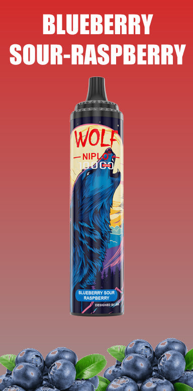 JNR Wolf Niplo 10000 Puffs Vape Jetable (Boîte de 10)