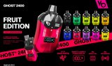 Ghost 2400 Puffs Vape Jetable (Boîte de 5)