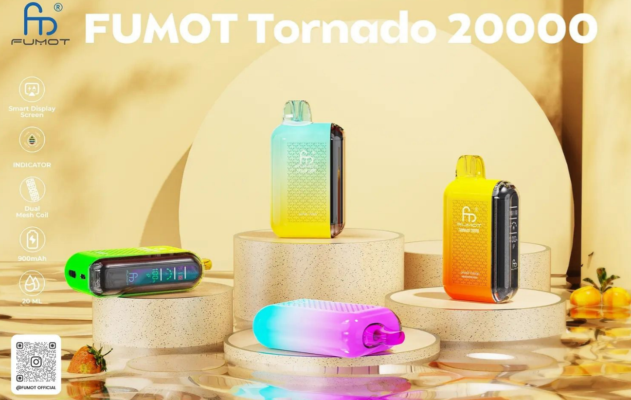 RandM Tornado 20000 Puffs Vape Jetable (Boîte de 10)